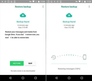 Restore Backup in GB Whatsapp